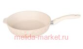 Кукмара Сковорода Грация глубокая с ручкой АП 280 мм сгбз280а