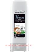 Compliment Biobotanica active Бальзам Кокос для сухих и окрашенных волос с термо-защитой 200 мл