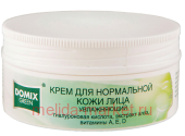 Domix Green Увлажняющий Крем для нормальной кожи лица с гиалуроновой кислотой витаминами A E
