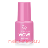 Golden Rose Лак WOW mini 6мл т.21 сирен-роз матовый