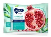 AURA Салфетки влажные освежающие Бьюти 15 шт