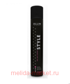 OLLIN STYLE Лак для волос ультрасильной фиксации без отдушки 400мл
