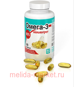 ОМЕГА-3 КОНЦЕНТРАТ 60% 1,0 N90 КАПС