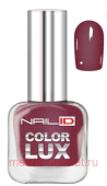 Alvin D`or Лак для ногтей Nail ID Color lux тон 0150 бордовый перламутр 10мл