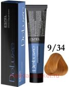 ESTEL DE LUXE 9/34 Краска-уход блондин золотисто-медный