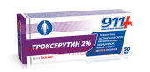 911 Троксерутин гель д/ног космет.(тонизир./охлаждающ.) 50мл
