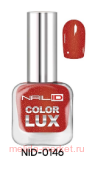 Alvin D`or Лак для ногтей Nail ID Color lux тон 0146 светло-вишневый с блестками 10мл