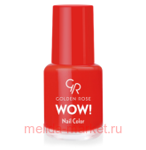 Golden Rose Лак WOW mini 6мл т.40 морковно-красн мат