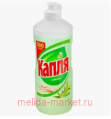 КАПЛЯ Vox Средство жидкое моющее для посуды Бальзам с алоэ вера 500 гр