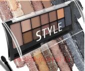 Triumph Тени Палитра тон 901 Золотой смоки Style Palette 12 оттенков CTE-29 34 гр