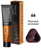 ESTEL DE LUXE 66 Краска-уход фиолетовый интенсивный (High Flash)