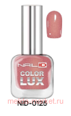 Alvin D`or Лак для ногтей Nail ID Color lux тон 0125 розовое облако 10мл