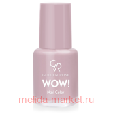 Golden Rose Лак WOW mini 6мл т.12 роз-бежевый мат