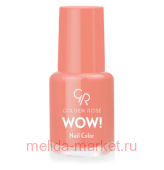 Golden Rose Лак WOW mini 6мл т.35 корал-персик мат
