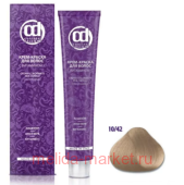 CD Крем-краска для волос с витамином С 10/42 светлый блондин бежево-пепельный 100 мл