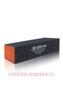 Severina БАФ для ногтей В 02 оранжевый 120/150/150 грит