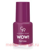 Golden Rose Лак WOW mini 6мл т.61 сирен-сливов мат