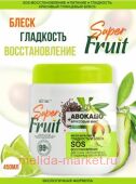 Витэкс SuperFRUIT Маска-бальзам для волос гладкость и блеск SOS-восстановление Авокадо+фруктовый микс 450мл