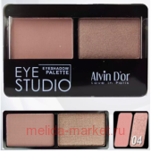 Alvin D`or Тени для век двойные Eye Studio тон 4 AES14