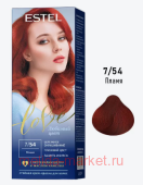 ESTEL Love Стойкая Крем-краска для волос тон 7/54 Пламя