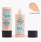 Farres Тональный крем для лица Fit Me матирующий тон 104 бежевый 4057