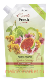 Витэкс Exotic Fresh Крем-мыло Гуава и гибискус 750 мл