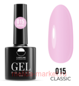 LunaLine Гель-лак для ногтей New Classic тон 015 весеннняя прохлада 8 мл
