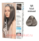 ESTEL Юная Краска для волос без аммиака тон 7/1 Русый пепельный