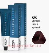 ESTEL PRINCESS ESSEX Крем-краска тон 5/5 рубин