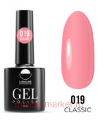 LunaLine Гель-лак для ногтей New Classic тон 019 французский поцелуй 8 мл