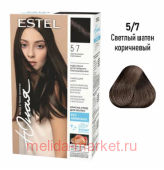 ESTEL Юная Краска для волос без аммиака тон 5/7 Светлый шатен коричневый