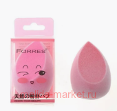 Farres Cпонж профессиональный для лица бархатный косой срез FP0 18