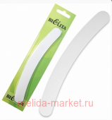 Белита Пилка для ногтей наждачная на блистере цвет белый 18*2 см Арт.0-07