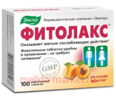 ЭВАЛАР Фитолакс №100 таблетки жевательные массой 0,5 гр