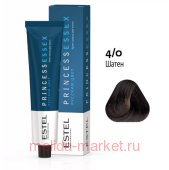 ESTEL PRINCESS ESSEX Крем-краска тон 4/0 шатен