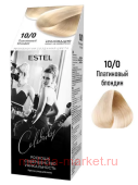 ESTEL Celebrity Краска-уход для волос тон 10/0 Платиновый блондин